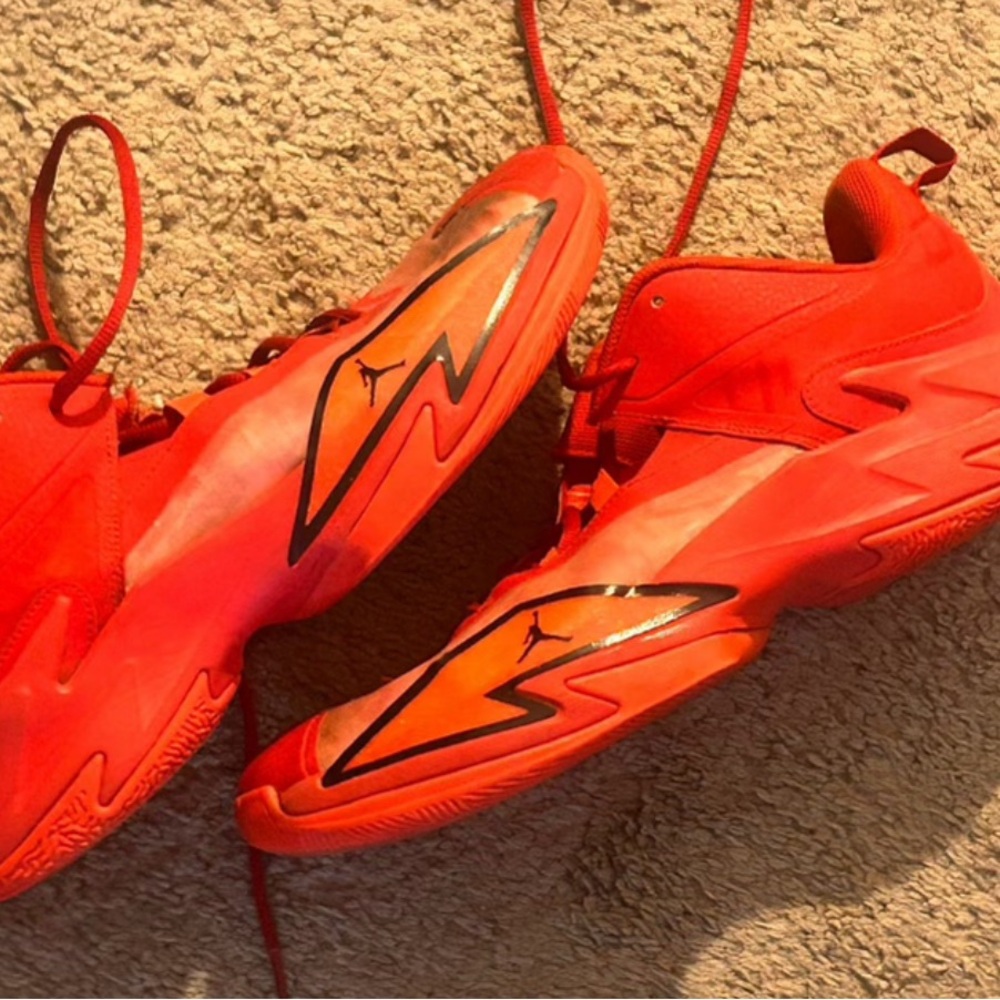 Red Athletic Sneakers